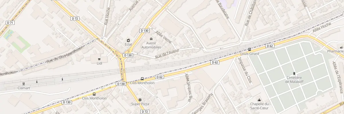 Plan du 24 Rue de l’Avenir à Vanves