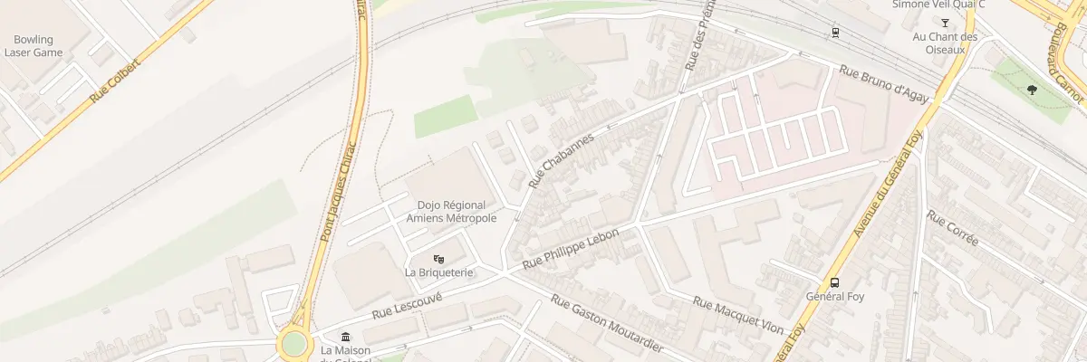 Plan du 67 Rue Chabannes à Amiens