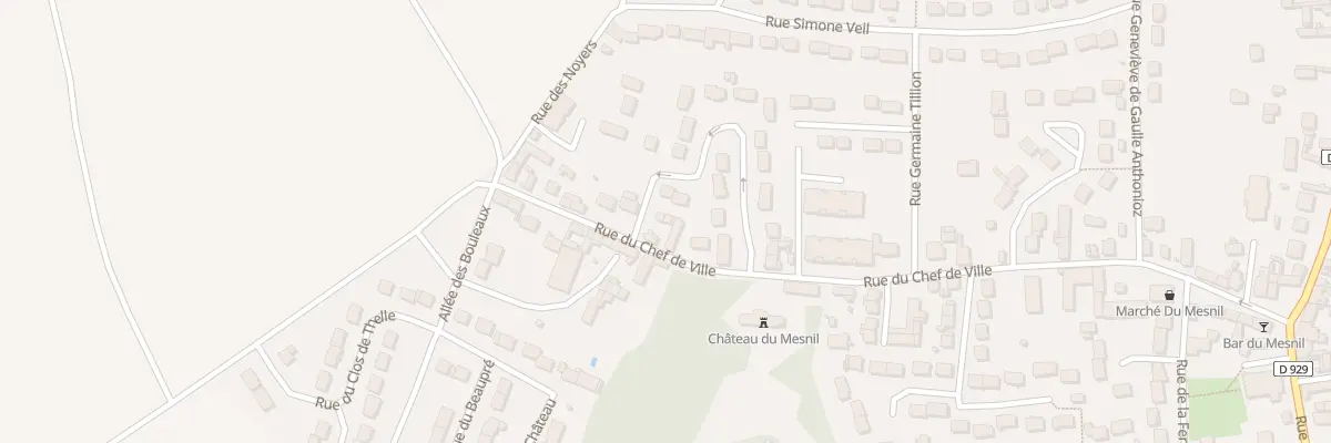 Plan du 48B Rue du Chef de Ville au Mesnil-en-Thelle