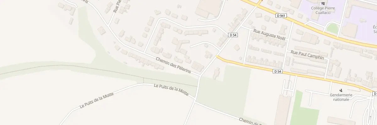 Plan du 2 Che des Pelerins à Frévent