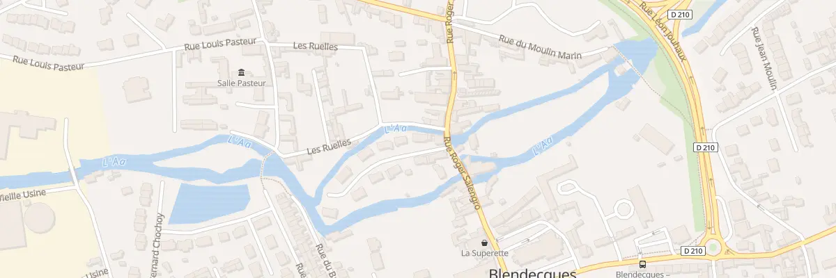 Plan du 3 Rue Roger Salengro Impasse A à Blendecques
