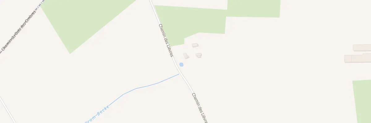 Plan du 7 Che des Lievres à Lederzeele