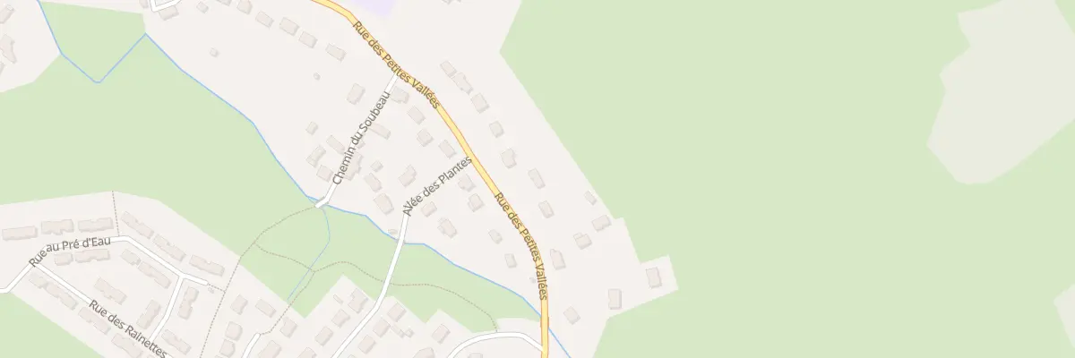 Plan du 13 Rue des Petites Vallées à Morthomiers