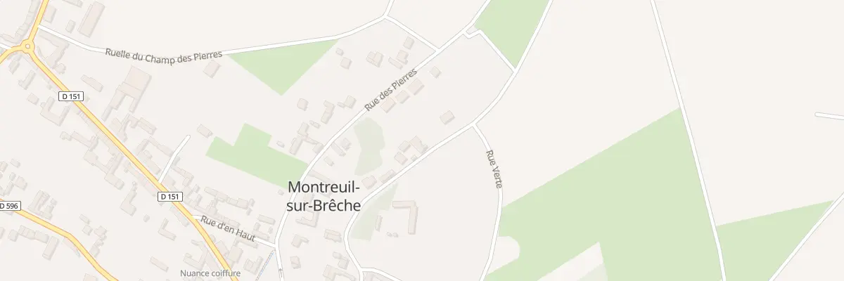 Plan du 277 Rue du Prieuré à Montreuil-sur-Brêche