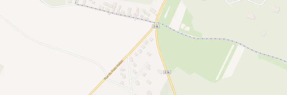 Plan du 7 Rue du Frais Vallon à Cerny