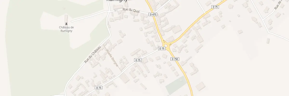 Plan du 2 Rue de Saint - Sauflieu à Rumigny