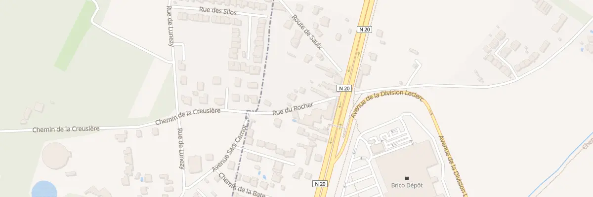 Plan du 6 Rue du Rocher à Ballainvilliers