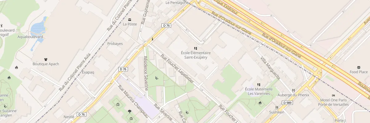 Plan du 17 Rue Foucher Lepelletier à Issy-les-Moulineaux