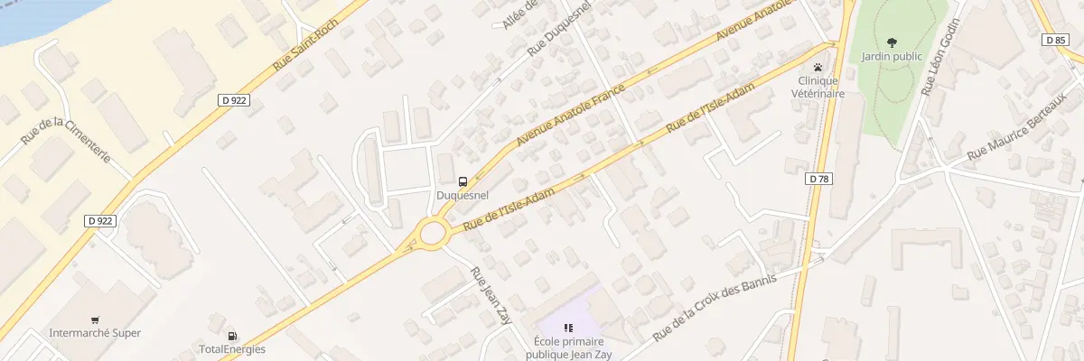 Plan du 24 Rue de l’Isle Adam à Beaumont-sur-Oise