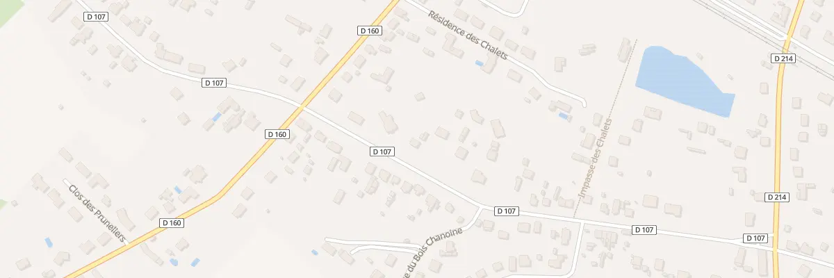 Plan du 11 Rue des Chalets à Marmagne