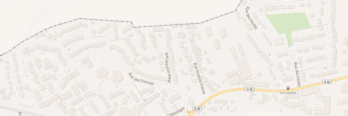 Plan du 16 Rue Maurice Ravel à Persan