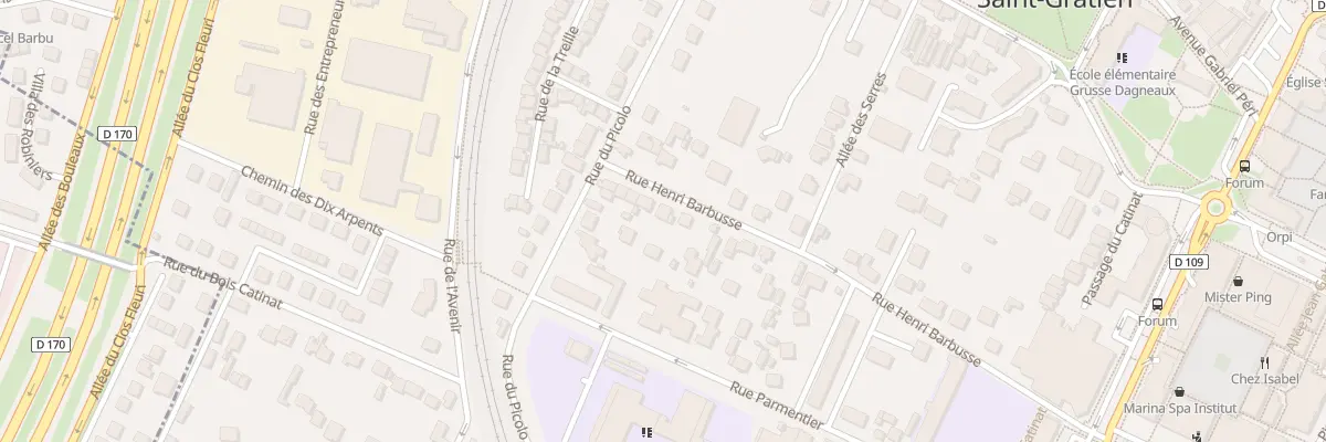Plan du 37 Rue Henri Barbusse à Saint-Gratien
