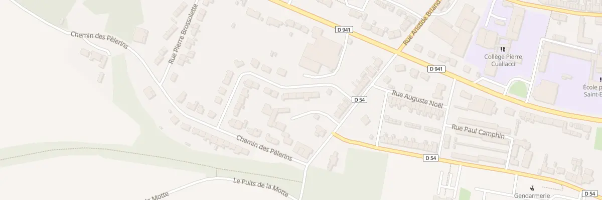 Plan du 5 Rue du Huit Mai 1945 à Frévent