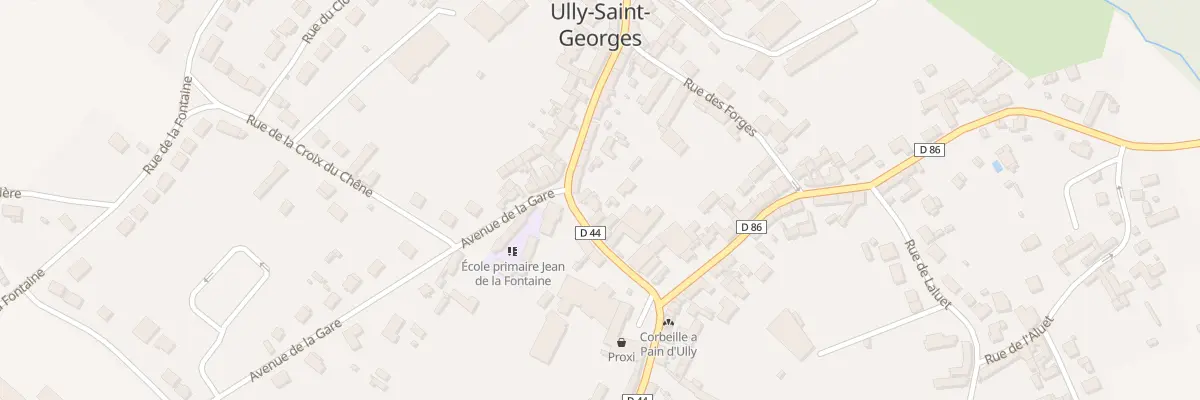 Plan du 17 Grande Rue à Ully-Saint-Georges