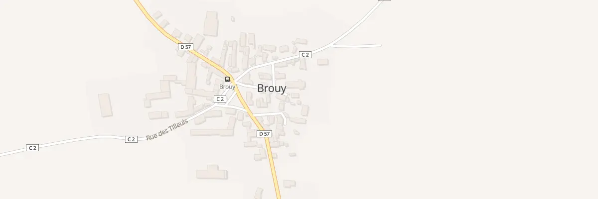 Plan du 8 Rue de la Mairie à Brouy