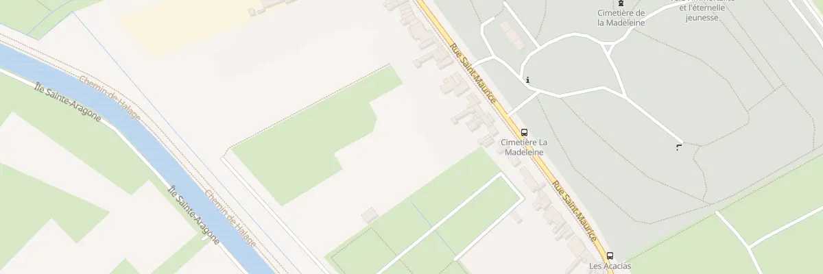 Plan du 405 Rue Saint-Maurice à Amiens