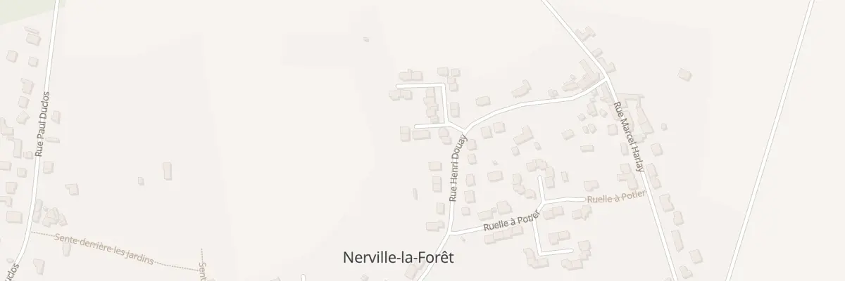 Plan du 11 Rue du Pre Margot à Nerville-la-Forêt