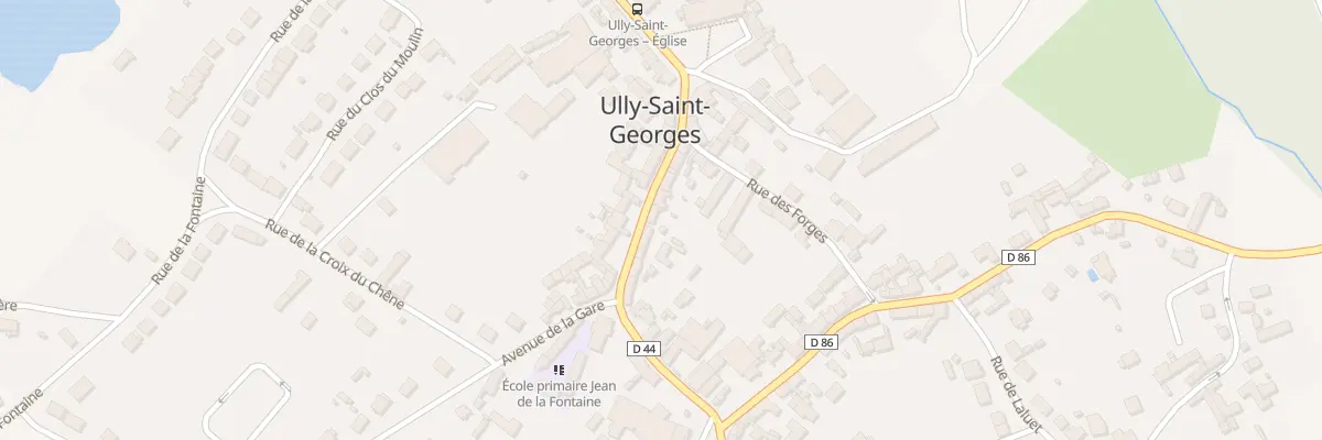 Plan du 7 Gr Grande Rue à Ully-Saint-Georges