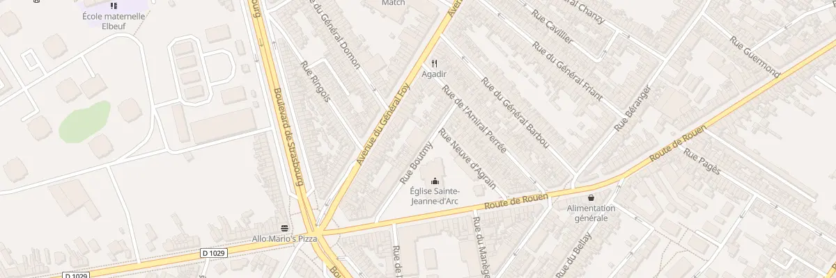 Plan du 18 Rue Boutmy à Amiens