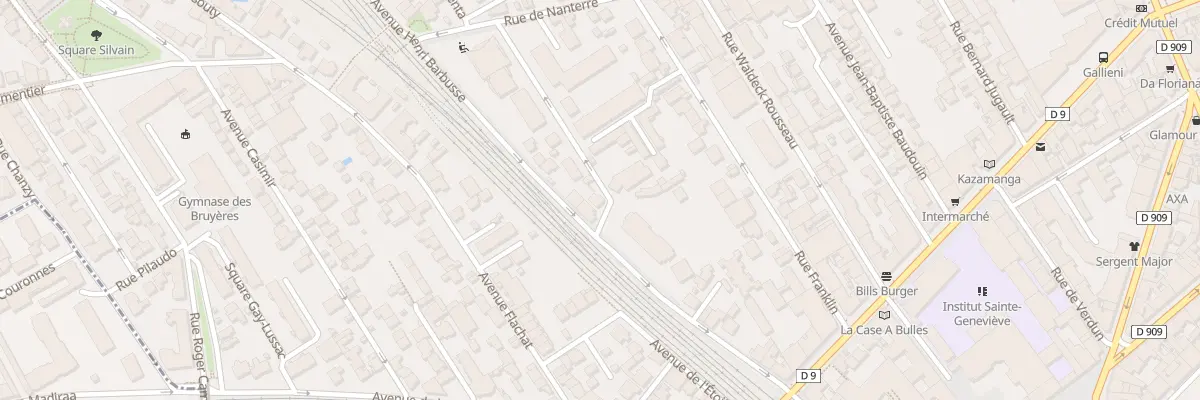 Plan du 4 Vla Davoust à Asnières-sur-Seine
