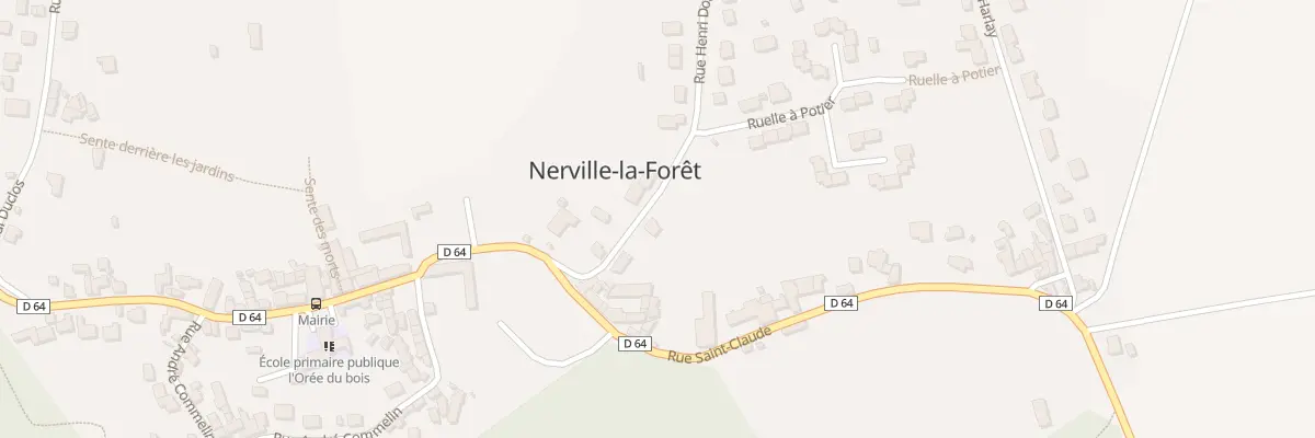 Plan du 25 Rue Henri Douay à Nerville-la-Forêt