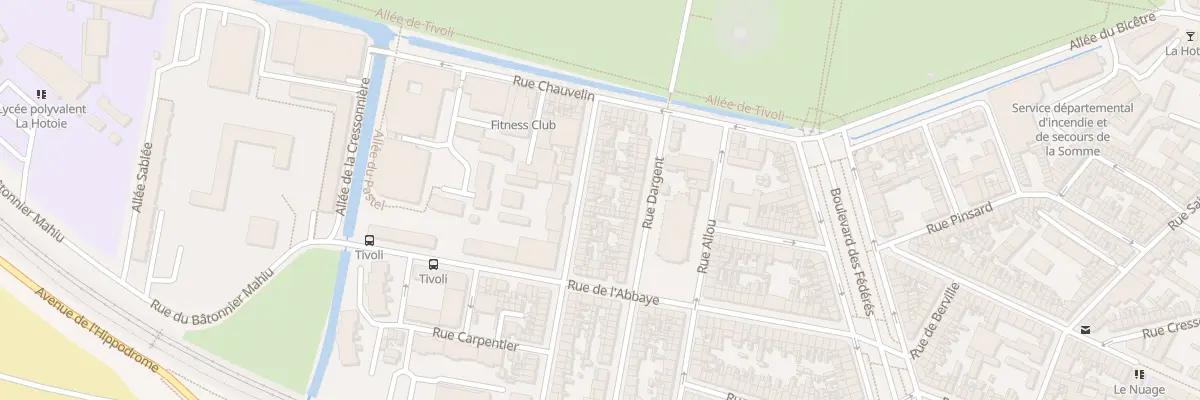 Plan du 33 Rue Rembault à Amiens