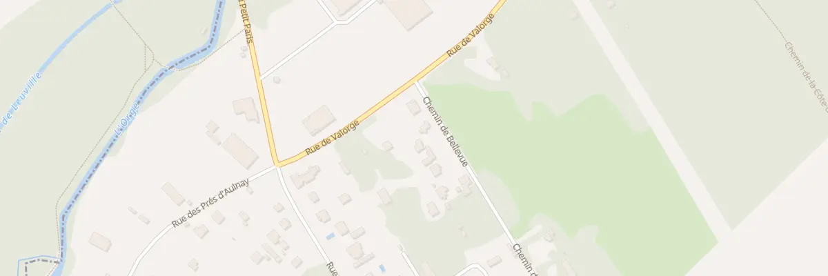 Plan du 93 Rue de Valorge à Brétigny-sur-Orge