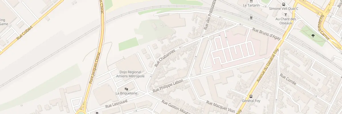 Plan du 49 Rue Chabannes à Amiens