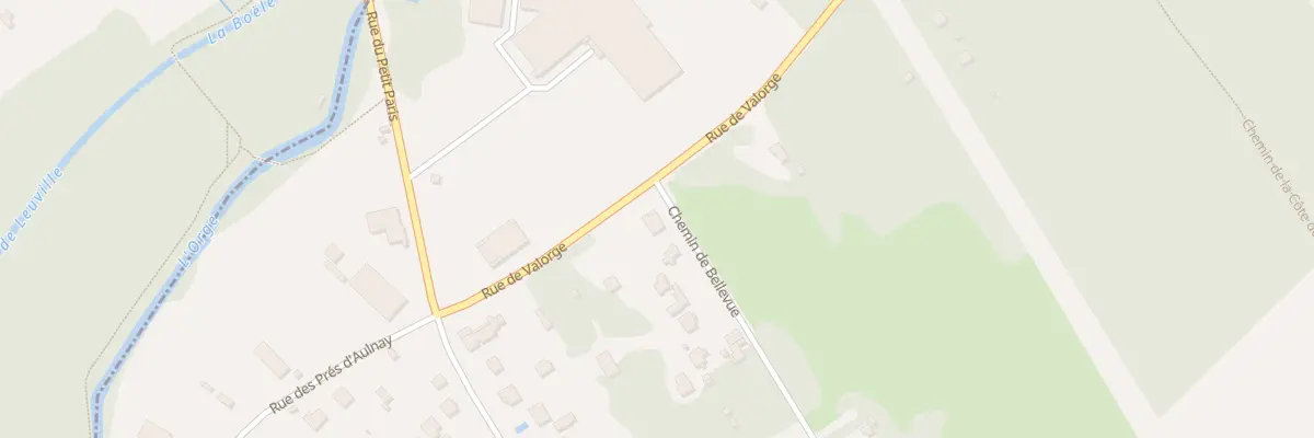 Plan du 91 Rue de Valorge à Brétigny-sur-Orge
