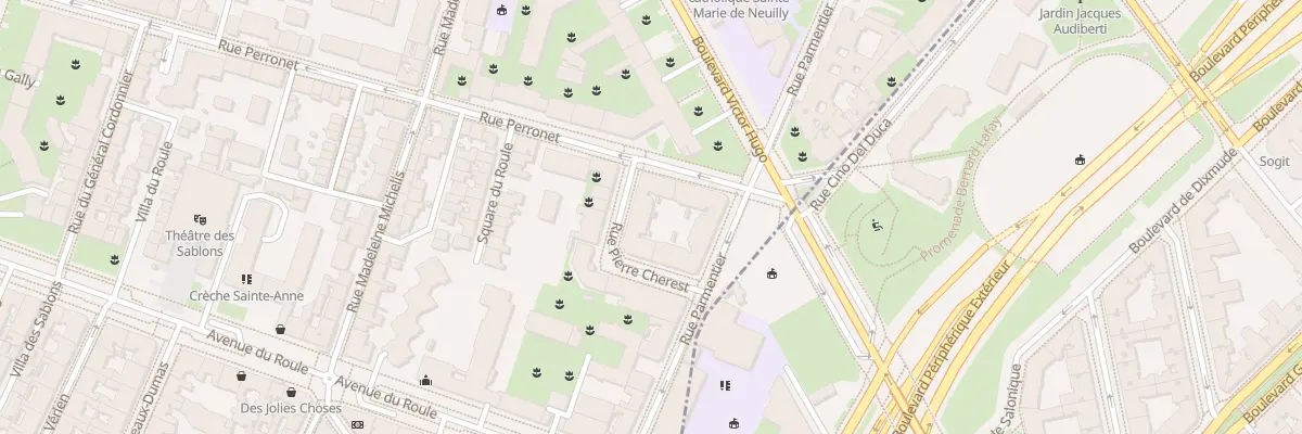 Plan du 7 Rue Perronet à Neuilly-sur-Seine