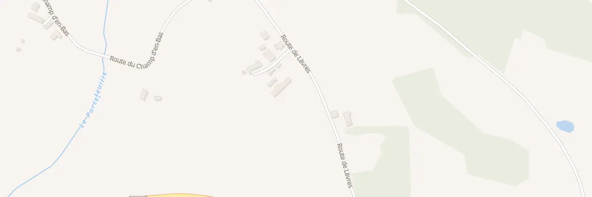 Plan du 325 Rte de Lèvres à Saint-Maur