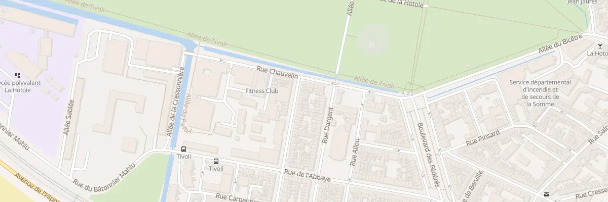 Plan du 13 Rue Rembault à Amiens