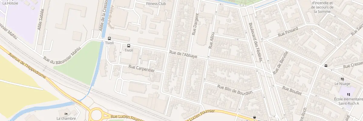 Plan du 56 Rue Dargent à Amiens