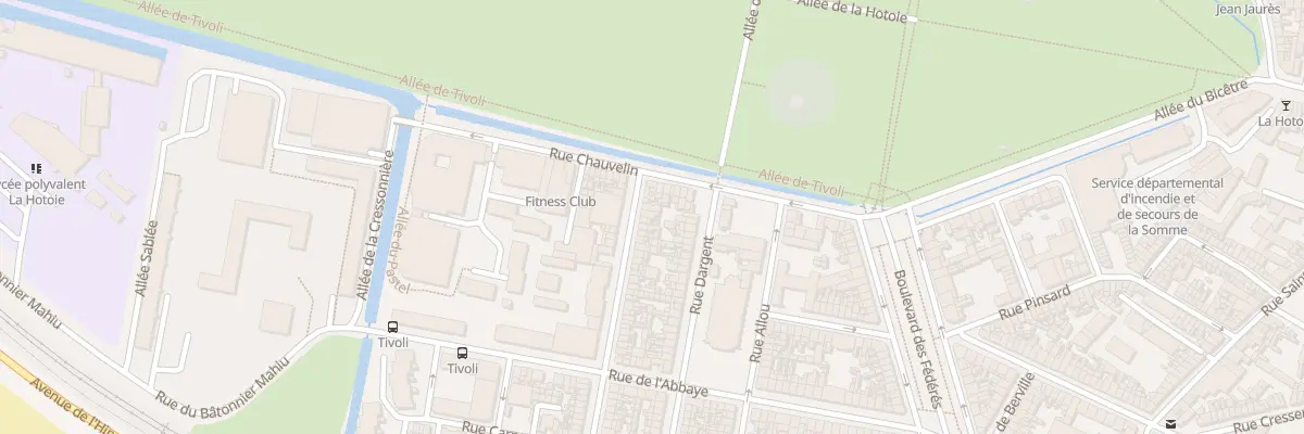 Plan du 11 Rue Rembault à Amiens