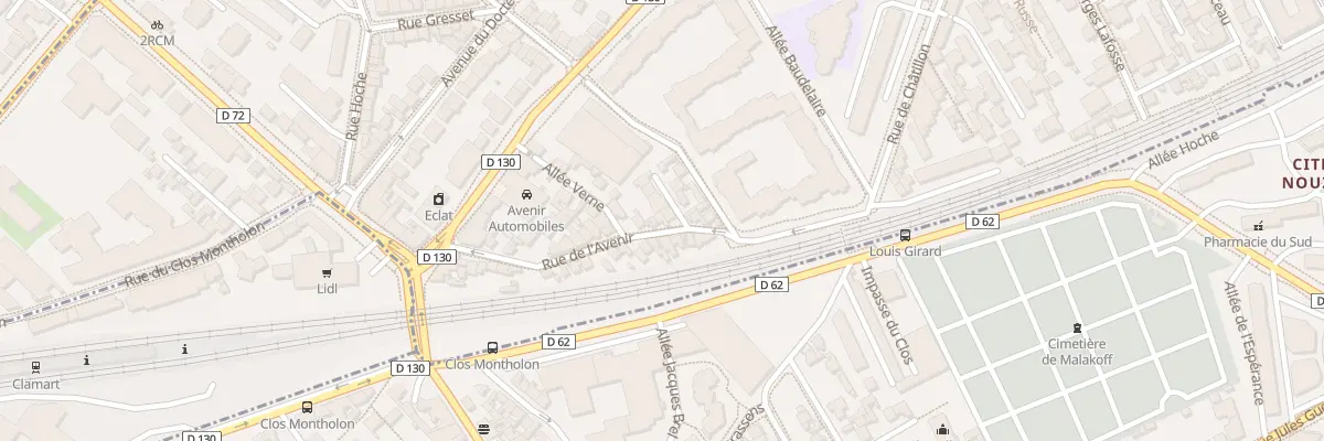 Plan du 29 Rue de l’Avenir à Vanves