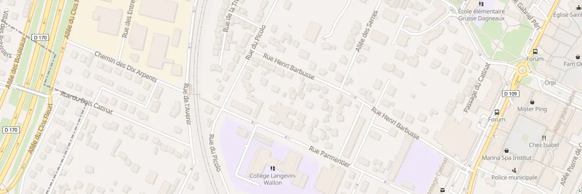 Plan du 29 Rue Henri Barbusse à Saint-Gratien
