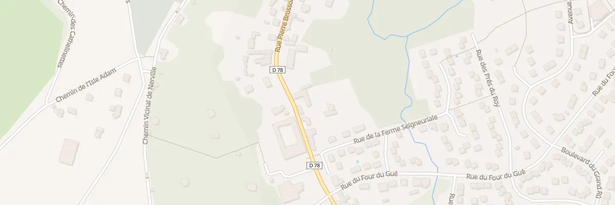 Plan du 64B Rue Pierre Brossolette à Presles