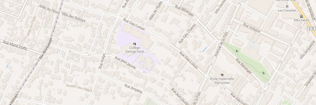 Plan du 51B Rue Gay Lussac à Châtillon