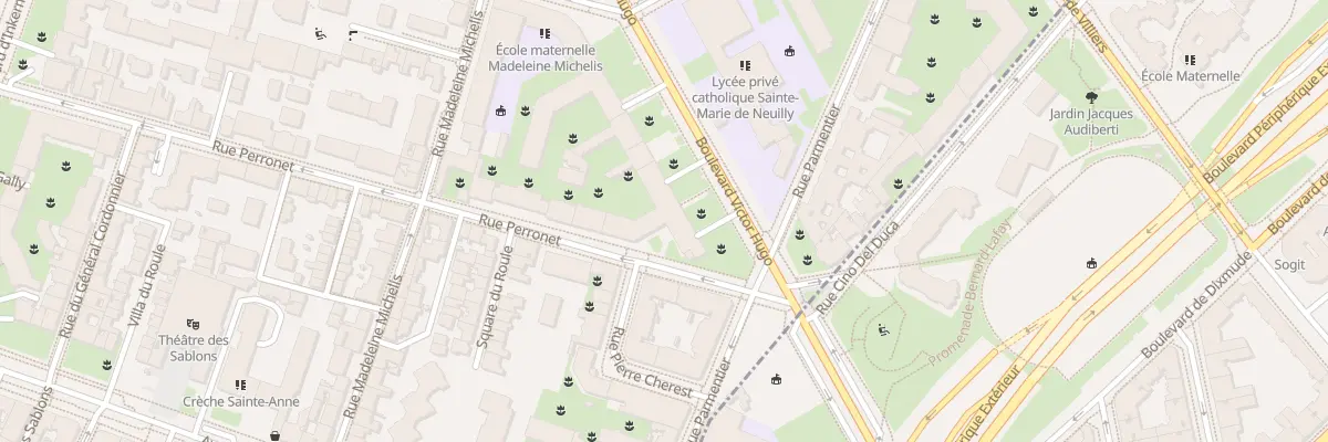 Plan du 2 Rue Perronet à Neuilly-sur-Seine