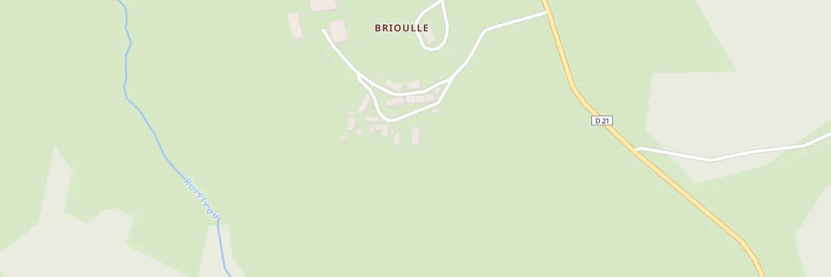 Plan du 1 Brioulle à Pontcharraud