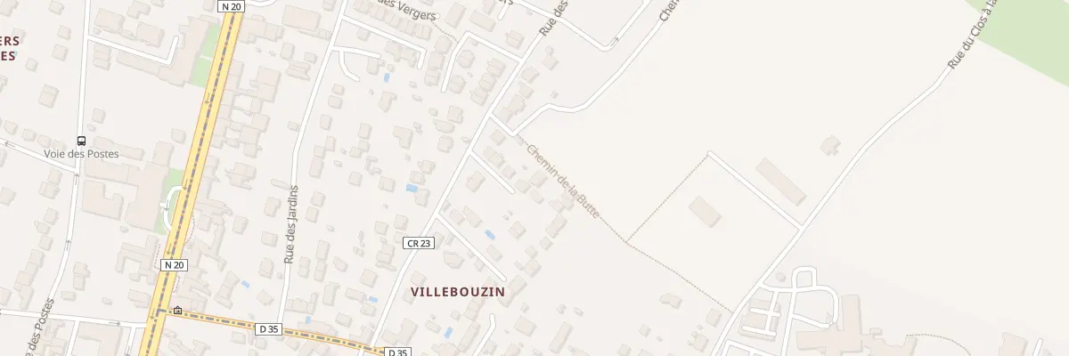 Plan du 24 Rue des Hauts Fresnais à Ballainvilliers