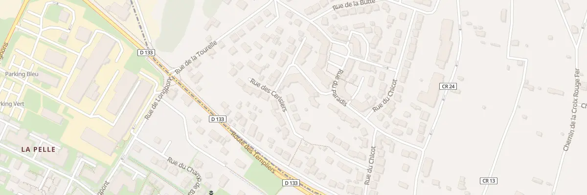 Plan du 22 Rue des Cerisiers à Massy
