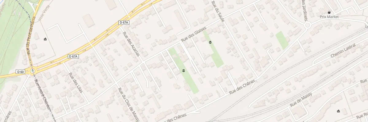 Plan du 55 Rue des Glaises à Antony