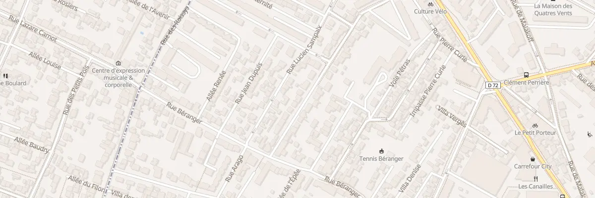 Plan du 19 Rue François Pinson à Châtillon
