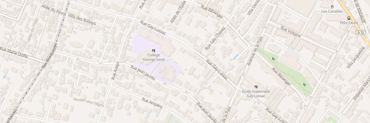 Plan du 51 Rue Gay Lussac à Châtillon