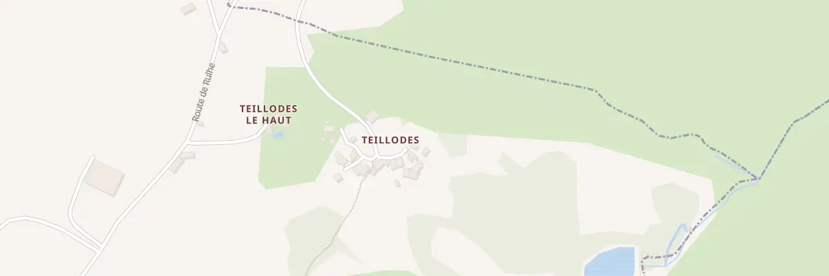 Plan du 5049 Teillodes à Lugan