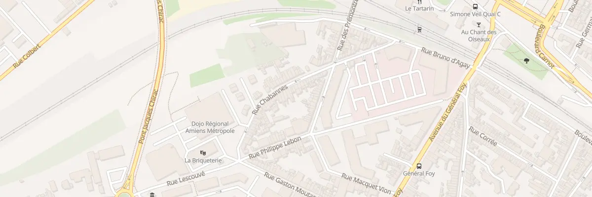Plan du 41 Rue Chabannes à Amiens