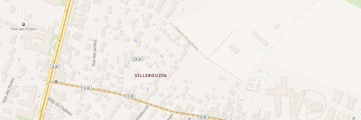 Plan du 14T Rue des Hauts Fresnais à Ballainvilliers