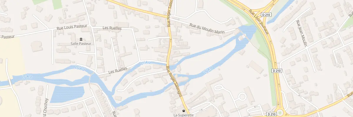 Plan du 18 Rue Roger Salengro à Blendecques
