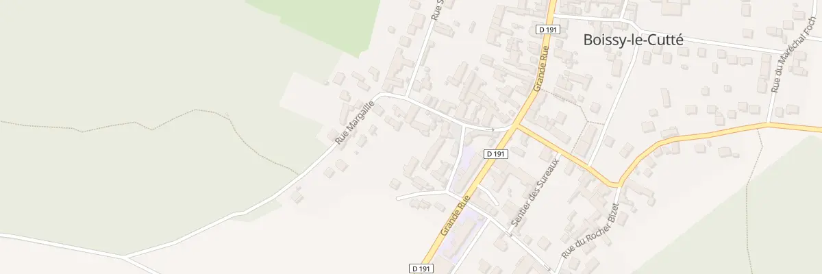 Plan du 3 Rue Margaille à Boissy-le-Cutté